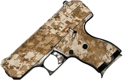 Hi-Point 916DD C9  9mm Luger 8+1, 3.50″ Black Steel Barrel, Hydro-Dipped Digital Desert Camo Serrated Steel Slide, Hydro-Dipped Digital Desert Camo Polymer Frame & Grip