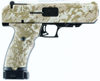 Hi-Point 34010DD JCP  40 S&W 10+1, 4.50″ Black Steel Barrel, Hydro-Dipped Digital Desert Camo Serrated Steel Slide, Hydro-Dipped Digital Desert Camo Polymer Frame w/Picatinny Rail & Grip