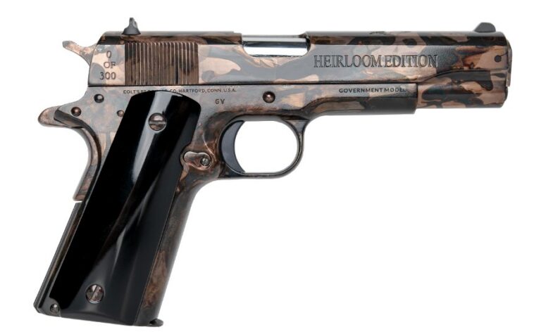 COLT 1911 38SUP HEIRLOOM38 1 OF 300 5IN BARREL CNCHEIRLOOM38