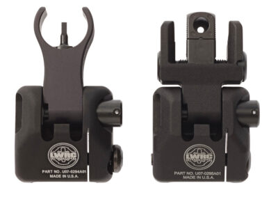 LWRC SKIRMISH FRONT/REAR SIGHT BLK