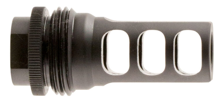 SilencerCo AC1733 ASR 458 Caliber Muzzle Brake 5/8"-24 tpi Black Steel
