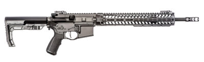 Spikes PHUR5435M3R Pipe Hitter  223 Rem,5.56x45mm NATO 16″ No Magazine Black Hard Coat Anodized 6 Position MFT BMS Minimalist Stock