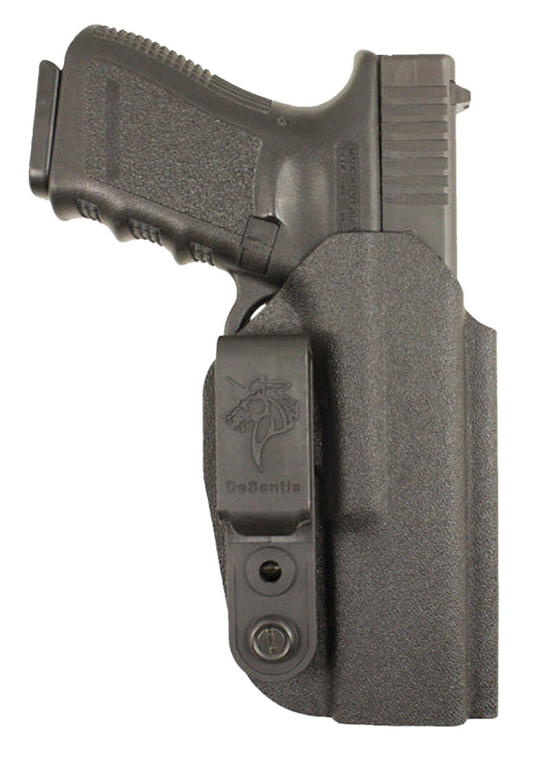 DeSantis Gunhide 137KJF9Z0 Slim-Tuk IWB Black Kydex Belt Clip Fits 1911 Government Ambidextrous