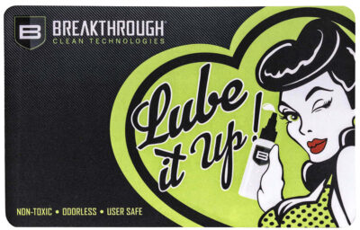 Breakthrough Clean BTRGMP Pistol  Cleaning Mat Neoprene/Polyester 17″ Long Breakthrough Cleaning Products Illustration
