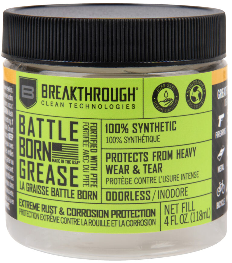 Breakthrough Battle Born Grease Fortified w/ PTFE 4 oz. Jar