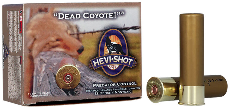 Hevishot 43035 Dead Coyote  12 Gauge 3.5" 1 5/8 oz T Shot 10 Bx/ 10 Cs