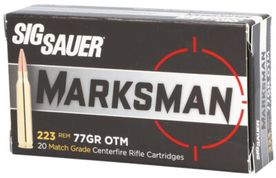 ELITE MATCH GRADE AMMO 223 REMINGTON 77GR OTM ELITE MATCH GRADE 223 REMINGTON 77GR MATCHKING OTM 20/BOX