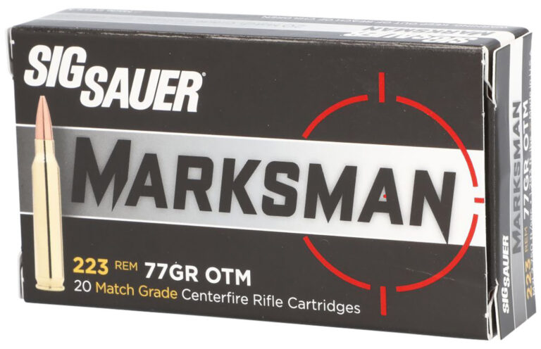 ELITE MATCH GRADE AMMO 223 REMINGTON 77GR OTM ELITE MATCH GRADE 223 REMINGTON 77GR MATCHKING OTM 20/BOX