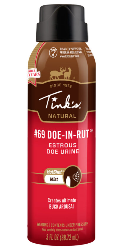 Tinks W5310 Hot Shot #69 Doe-In-Rut  Lure Doe In Estrous 3 oz
