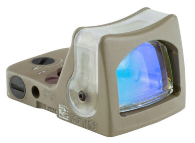 Trijicon 700210 RMR Dual Illuminated Flat Dark Earth 1 x 0.87″ x 0.63″ 9 MOA Green Dot