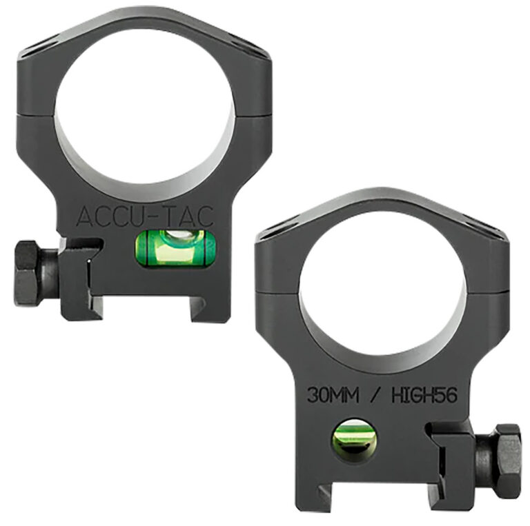 Accu-Tac HSR-300 HSR-30 Ring Set 30mm Dia 1.3" Black
