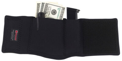 Galco CAS Ankle Safe  Fits Springfield SA-35 13″ Hook & Loop Mount Black Neoprene