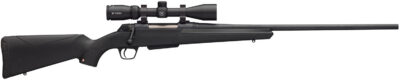 Winchester Guns 535705264 XPR Scope Combo 270 WSM 3+1 Cap 24″ Blued Perma-Cote Rec/Barrel Matte Black Stock Right Hand with MOA Trigger System (Full Size) Includes Vortex Crossfire II 3-9x40mm Scope