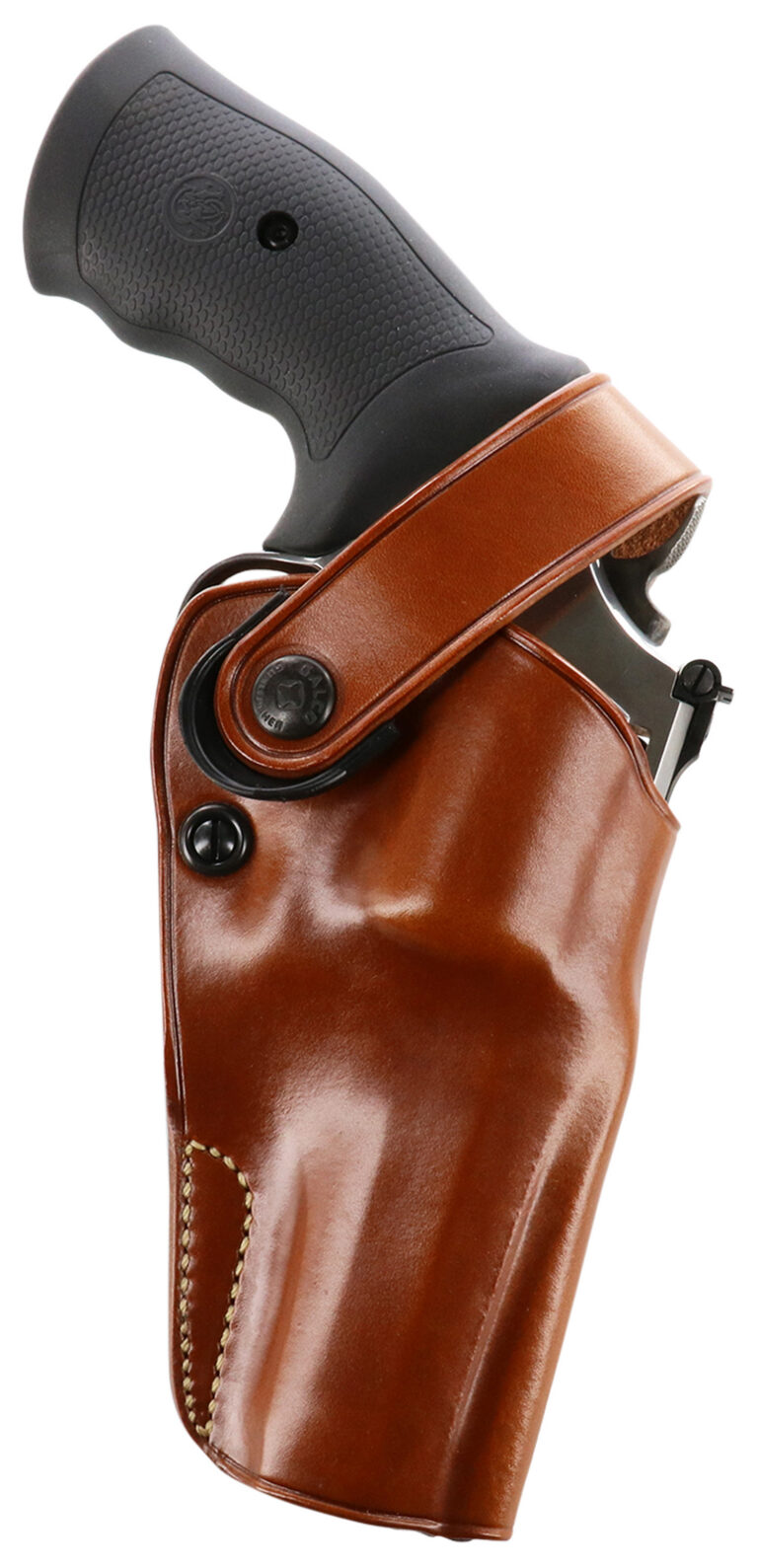Galco DAO126 DAO  Tan Leather Belt S&W N Frame Right Hand