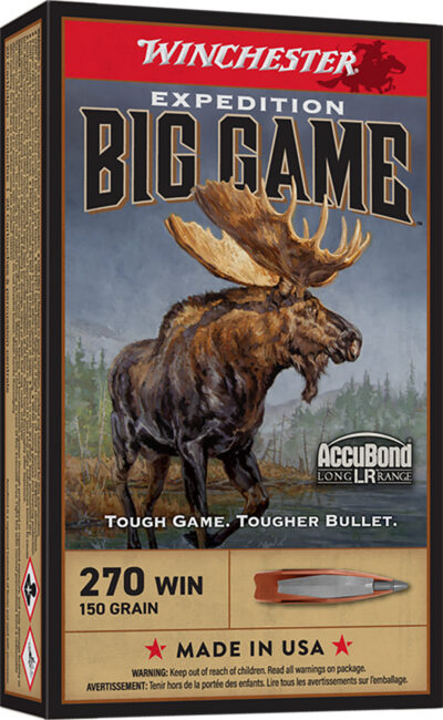Winchester Expedition Big Game Long Range Ammo 270 Win. 150 gr. Accubond LR 20 rd.