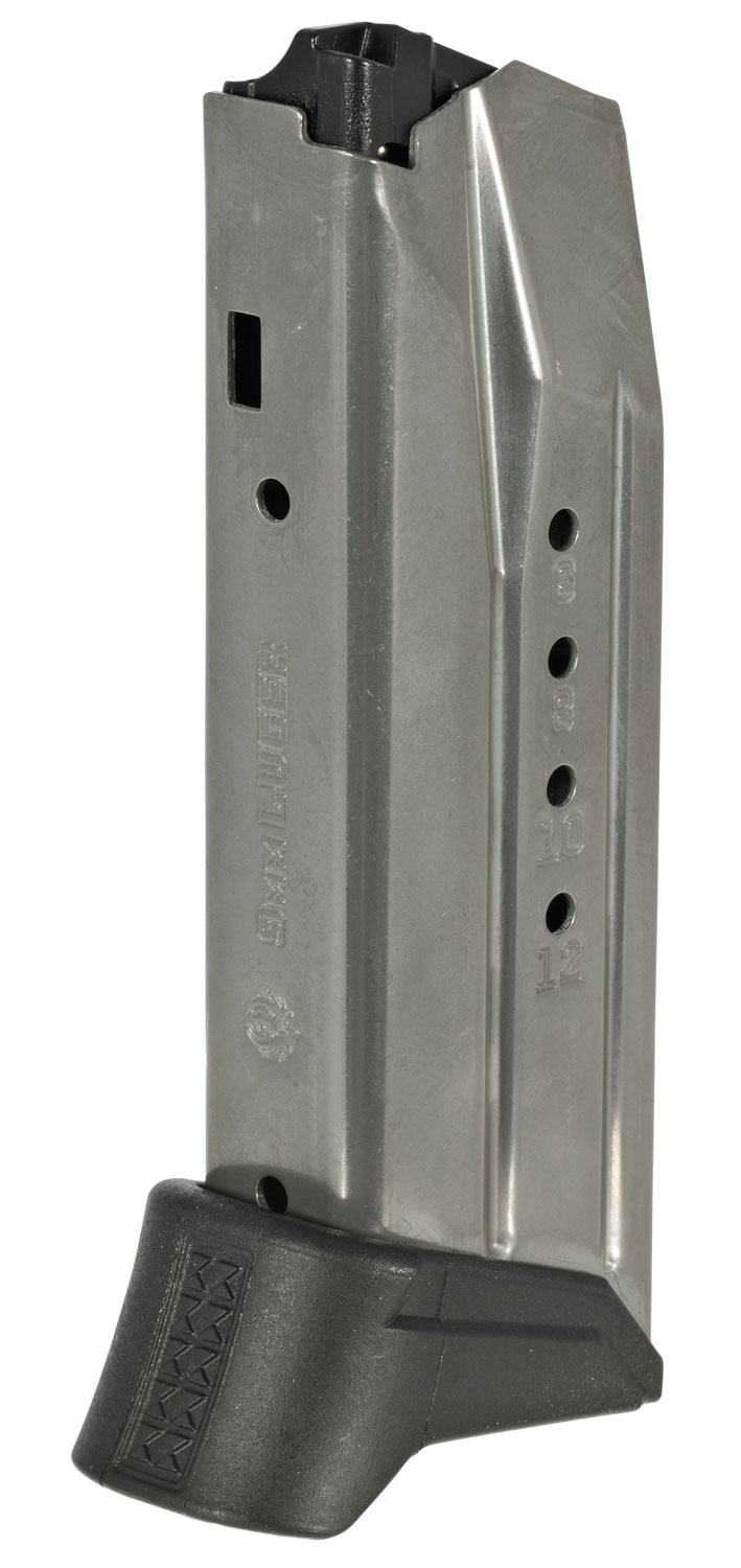 Ruger 90618 American  12rd 9mm Luger, Stainless Steel