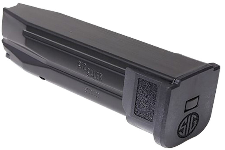 P250/P320 FULL/CARRY 9MM LUGER EXTENDED HANDGUN MAGAZINES P250/P320FS EXTENDED MAGAZINE 9MM LUGER 21RD BLACK