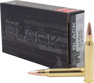 BLACK® 223 REMINGTON MATCH® BOAT TAIL HOLLOW POINT RIFLE AMMO BLACK 223 REMINGTON 75GR MATCH BOAT TAIL HOLLOW POINT 20/BOX