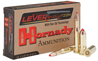 HORNADY LEVERREVOLUTION 25-35 WIN 110G FTX 20RD BX 200RD CASE