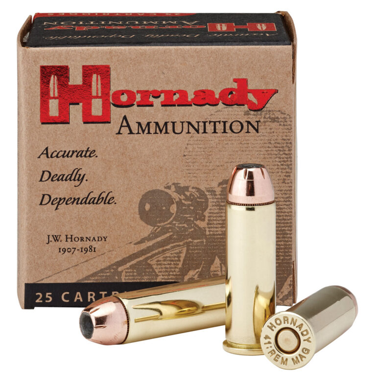 Hornady 9077 Custom 41RemMag 210gr Hornady XTP Hollow Point 20 Per Box/10 Case