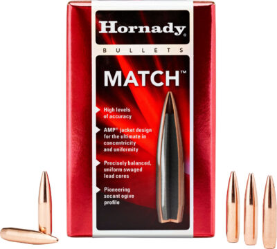 ELD MATCH 6MM (.243′) RIFLE BULLETS ELD MATCH 6MM (0.243”) 108GR POLYMER TIP 100/BOX