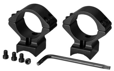 Browning 12338 T-Bolt Integrated Scope Mount/Ring Combo Matte Black 1″ Low