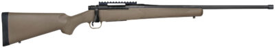 Mossberg 27875 Patriot Predator 6.5 Creedmoor Caliber with 5+1 Capacity, 22″ Threaded/Fluted Barrel, Matte Blued Metal Finish & Flat Dark Earth Synthetic Stock Right Hand (Full Size)