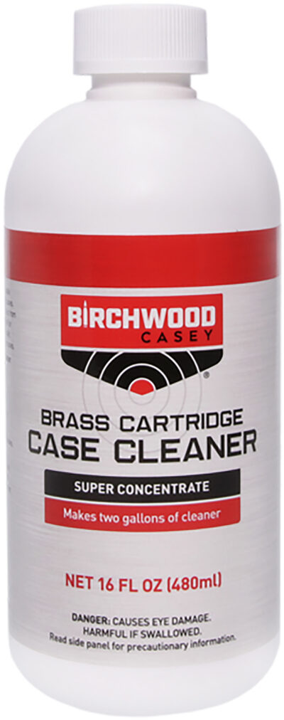 BIRCHWOOD CASEY BRASS CARTRIDGE CASE CLEANER 16 OZ. LIQUID