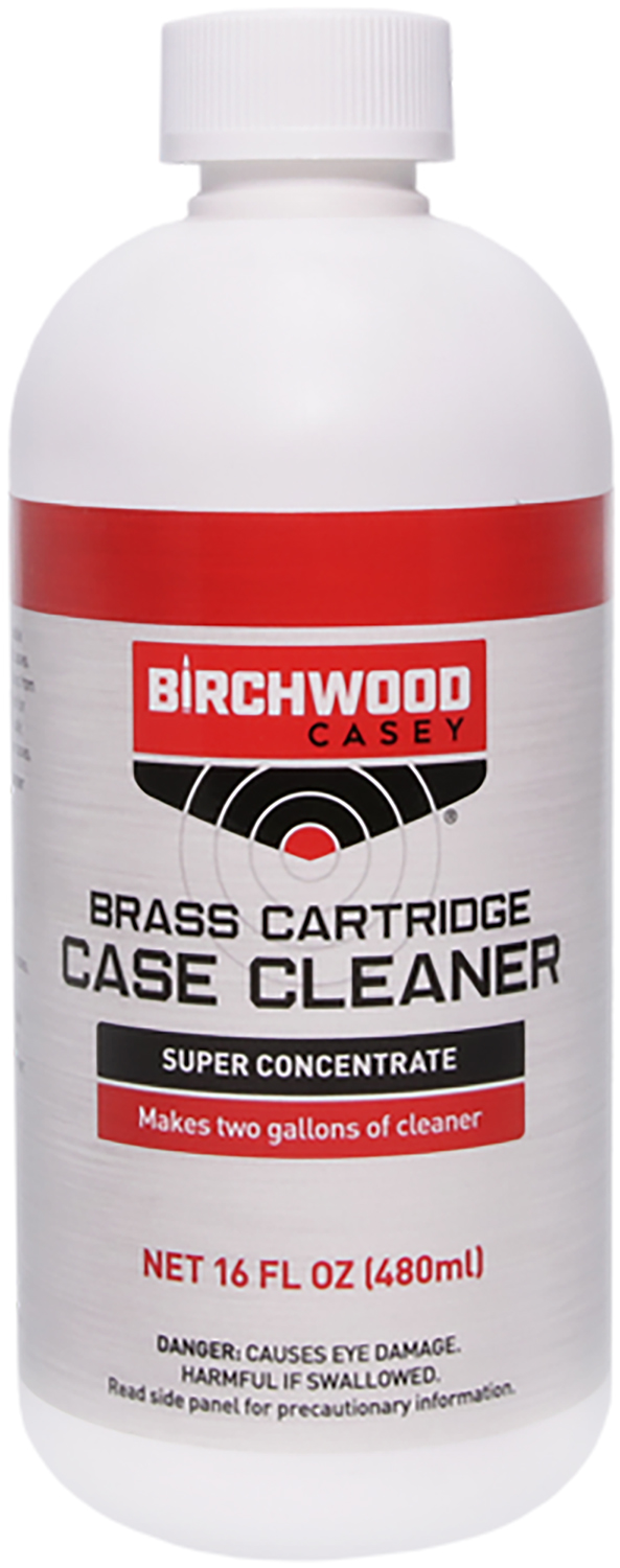 BIRCHWOOD CASEY BRASS CARTRIDGE CASE CLEANER 16 OZ. LIQUID