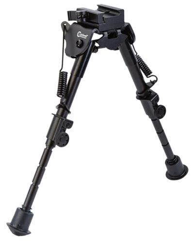 Caldwell 110140 Pic Rail XLA Fixed Bipod 6-9″ Vertical Adjustment, Black Aluminum