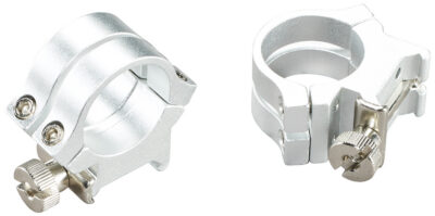 Weaver Mounts 49056 Quad Lock Detachable Rings  Silver 1″ High