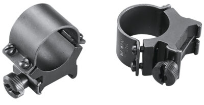 Weaver Mounts 49164 Sure Grip Detachable Rings  Matte Black 1″ High