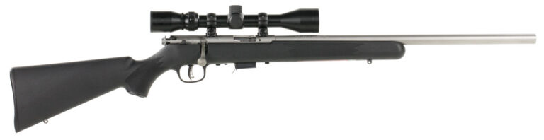 Savage 95200 93 FVSS XP with Scope 22 Mag 5+1 21" Black Matte Stainless Right Ha
