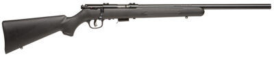 Savage Arms 96700 93R17 FV 17 HMR Caliber with 5+1 Capacity, 21″ Heavy Barrel, Matte Blued Metal Finish, Matte Black Synthetic Stock & AccuTrigger Right Hand (Full Size)