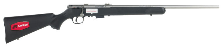 Savage 96712 93R17 FSS 17 HMR 5+1 21" Black Matte Stainless Right Hand