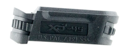Springfield Armory XDS5001M Backstrap Sleeve  made of Polymer with Black Finish & 1 Piece Design for 45 ACP Springfield XD-S with #1 Backstrap & 3.30″-4″ Barrel
