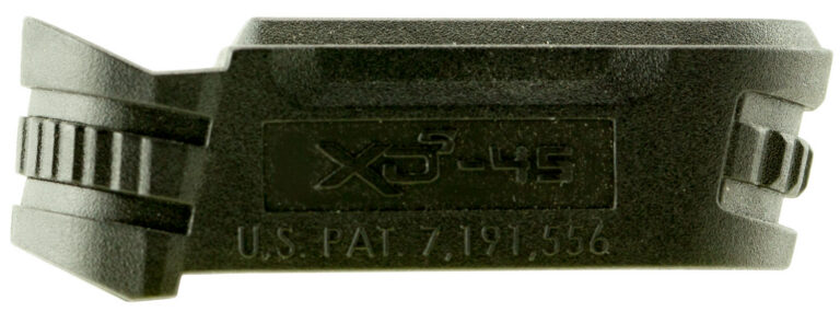 Springfield Armory XDS5002M Backstrap Sleeve made of Polymer with Black Finish & 1 Piece Design for 45 ACP Springfield XD-S with #2 Backstrap & 3.30"-4" Barrel