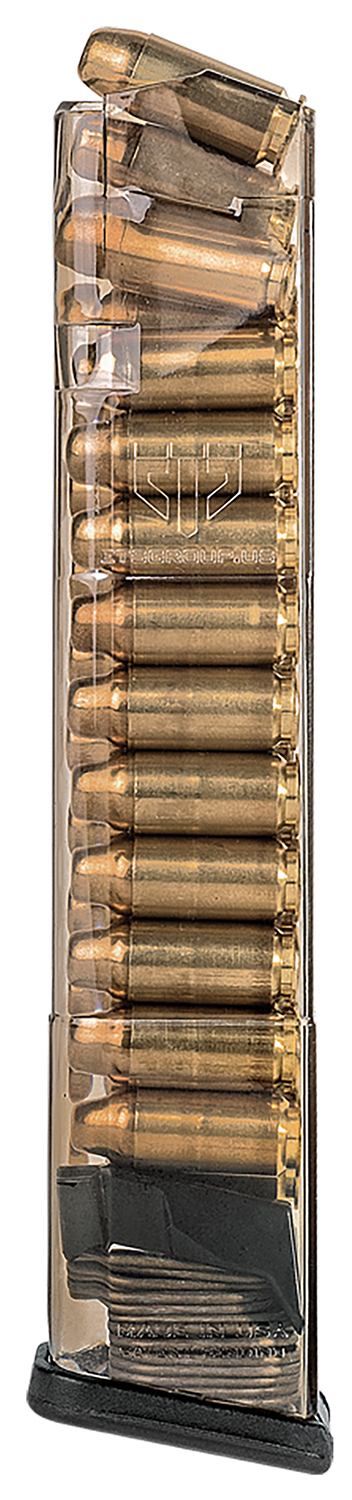 ETS Group GLK22170 Pistol Mags 24rd Extended 40 S&W Compatible w/Glock 22/23/24/27/35 Gen1-4 Clear Polymer
