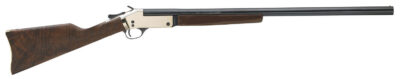 Henry H015B20 Single Shot  20 Gauge with 26″ Blued Barrel, 3″ Chamber, 1rd Capacity, Polished Brass Metal Finish & American Walnut Stock Right Hand (Full Size)