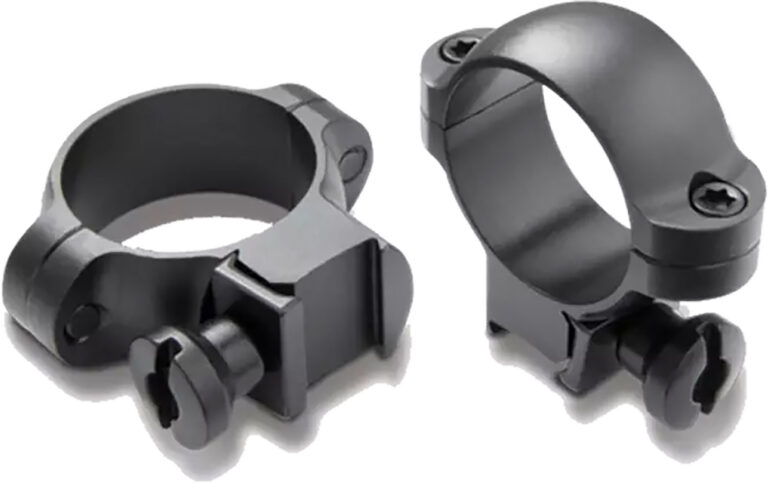 Burris 420073 Rimfire and Airgun Rings Black Gloss 1" High