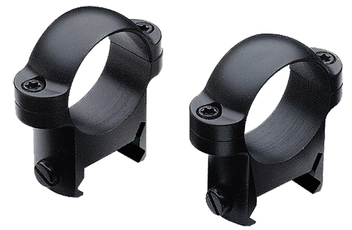 SOLID STEEL ZEE RINGS ZEE RINGS 1'' MEDIUM STEEL RINGS MATTE BLACK