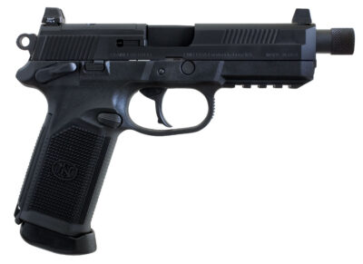 FN 66981 FNX Tactical 45 ACP 5.30″ 10+1 Black Stainless Steel Black Interchangea