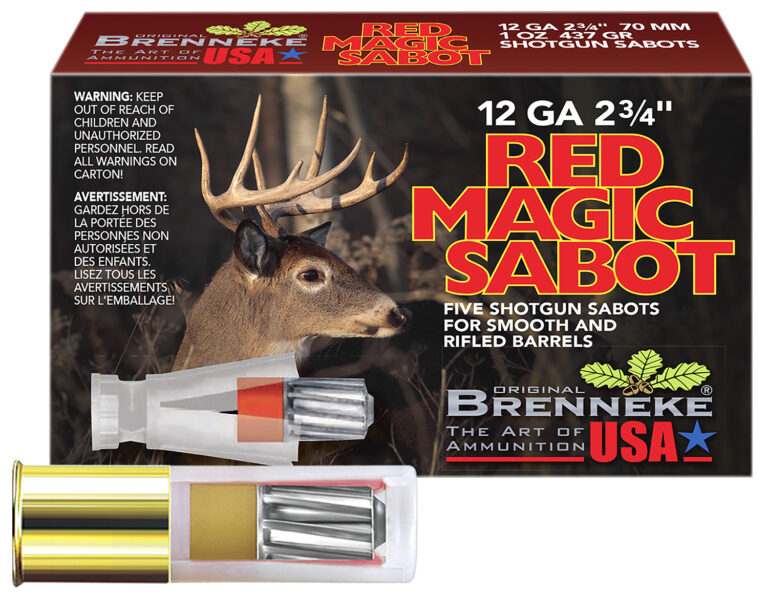 Brenneke Red Magic Sabot Slugs 12 ga. 2 3/4 in. 1 oz. 5 rd.