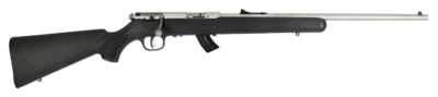 Savage Arms 24700 Mark II FSS Full Size 22 LR 10+1 21″ Matte Button Rifled Barrel, Matte Stainless Steel Receiver, Matte Black Fixed Synthetic Stock, Right Hand