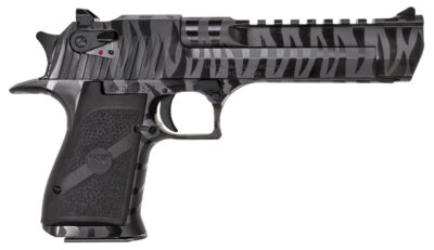 Magnum Research DE50BTS Desert Eagle Mark XIX 50 AE 6″ 7+1 Black w/Tiger Stripe