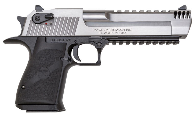Magnum Research DE357ASIMB Desert Eagle Mark XIX L6 357 Mag 6" 9+1 Black Hardcoat Anodized Aluminum Frame Stainless Steel Slide Black Polymer Grip