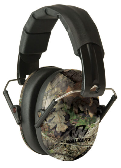 Walker’s GWPFPM1CMO Pro Low Profile Passive Muff 22 dB Over the Head Mossy Oak/Black Polymer