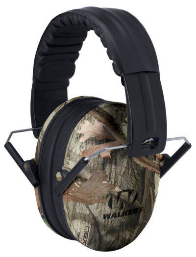 Walker’s GWPFKDMCAMO Youth Passive Muff 23 dB Over the Head Next G-1 Camo/Black Polymer