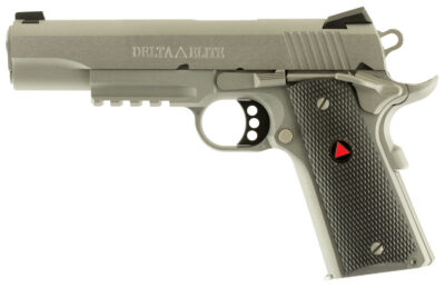 Colt Mfg O2020RG 1911 Delta Elite 10mm Auto 5″ 8+1 Stainless Steel Black Polymer