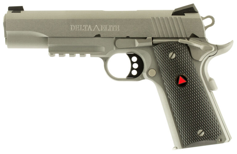 Colt Mfg O2020RG 1911 Delta Elite 10mm Auto 5" 8+1 Stainless Steel Black Polymer